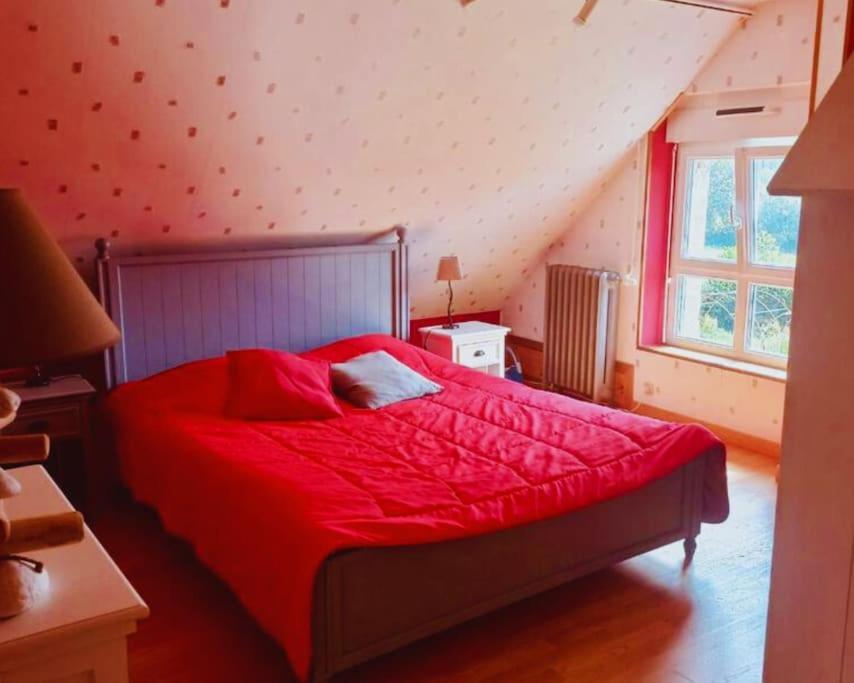 Maison En Pierre Au Milieu Du Bocage Coulouvray-Boisbenatre Bagian luar foto